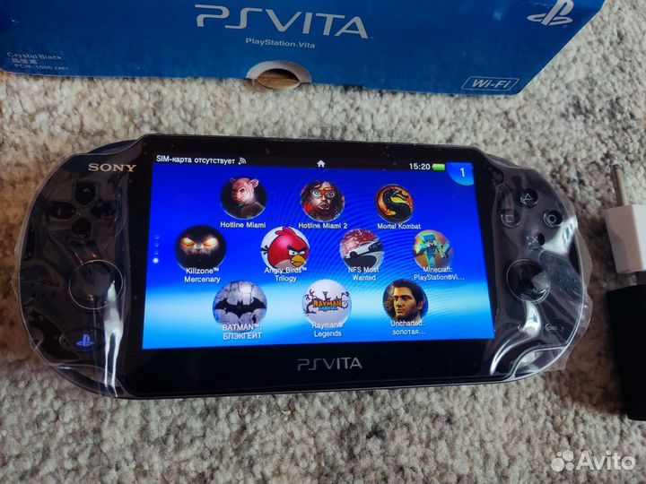 Прошитая PSVita 32Gb+куча игр