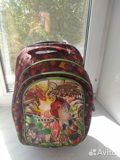 Рюкзак - тележка (на колесах)