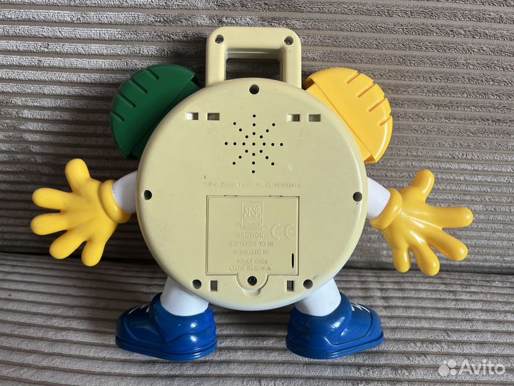 Игрушка развивающая часы-на английском