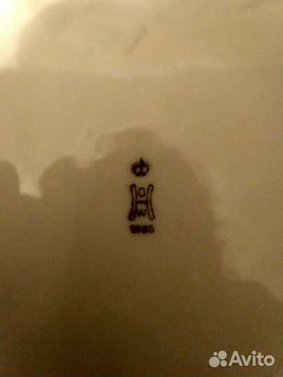 Блюдо.Сухарница на ножках.Сахарница.гдр