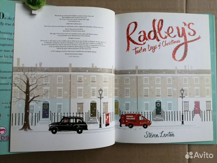 Детская книга на английском языке Англия radley