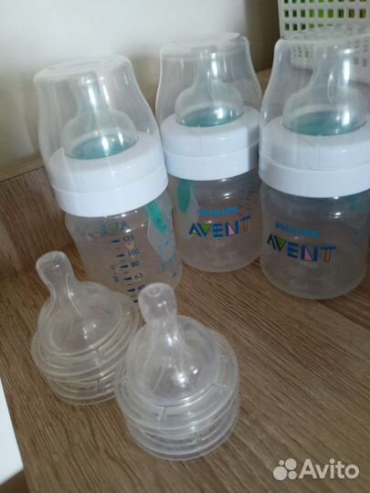 Бутылочки avent