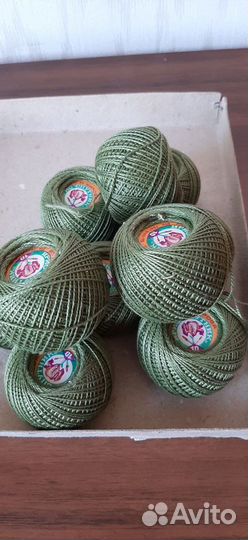 Нитки СССР для вязания Ирис, 20 шт