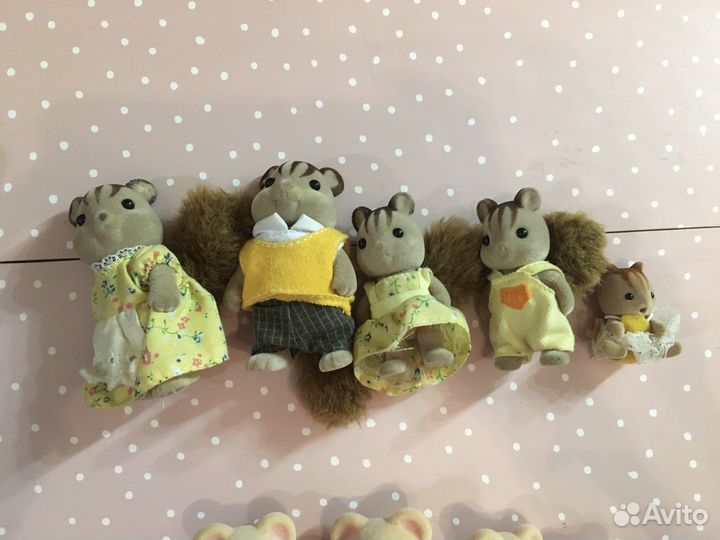 Sylvanian families семья