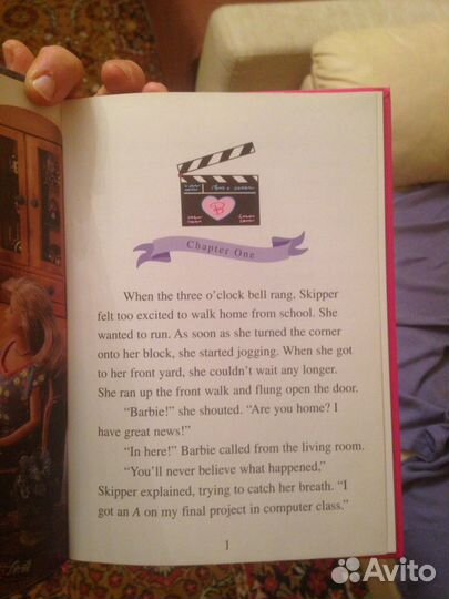 Книга на английском языке для детей о Barbie