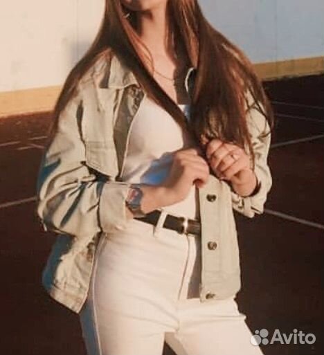 Джинсовая куртка женская