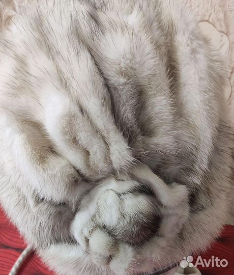 Шапка норковая женская