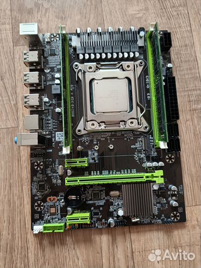 Игровые комплекты x79, 10/20, 16гб, Кулер