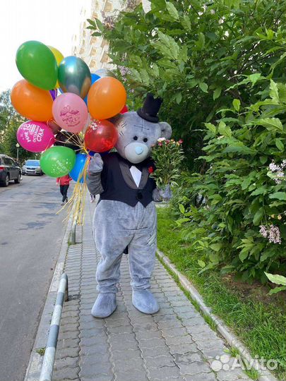 Мишка тедди на праздник