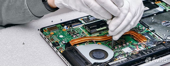 Сложный ремонт ноутбуков. Сервисный центр
