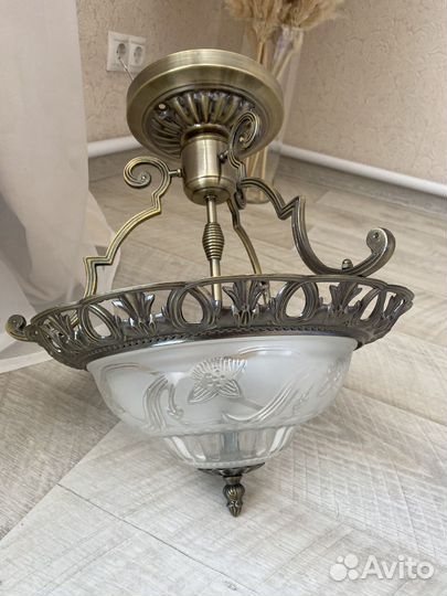 Люстра кованная