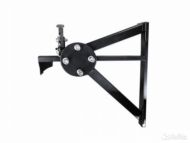 Кронштейн для запасного колеса Ларгус черный