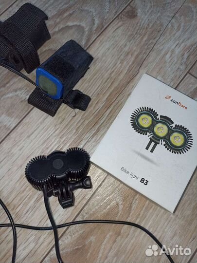 Велофонарь передний диодный