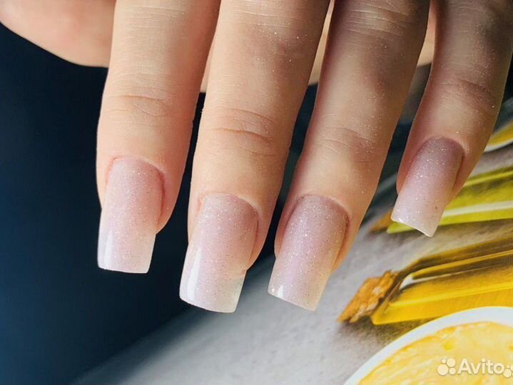 Кск, Маникюр,Укрепление, покрытие гель лаком