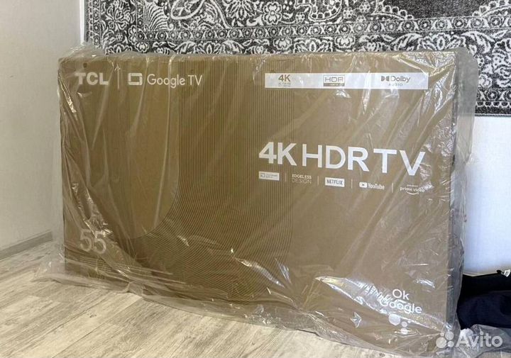 Новый телевизор tcl 55p637