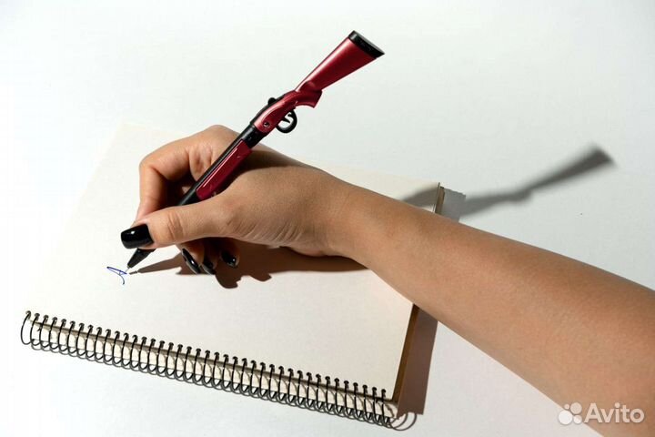 Ручка шариковая сувенир. Ружье