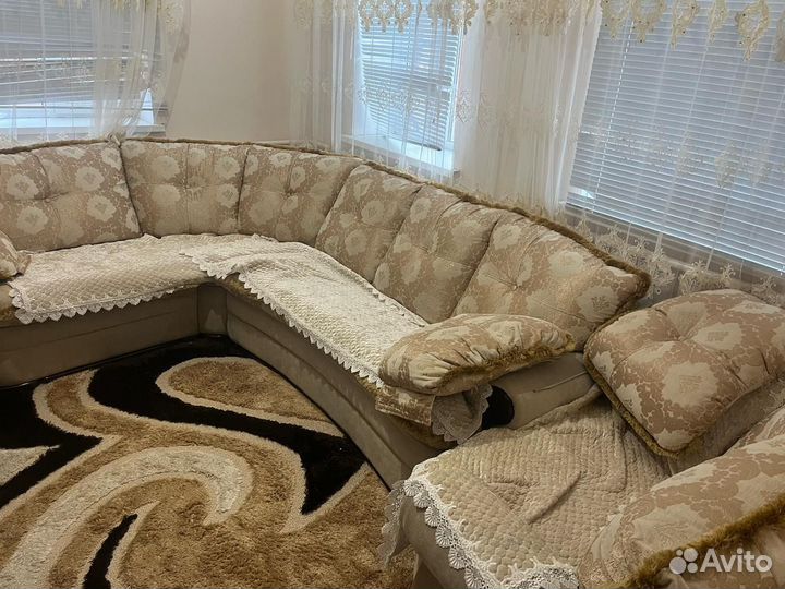 Мягкая мебель диван и кресло