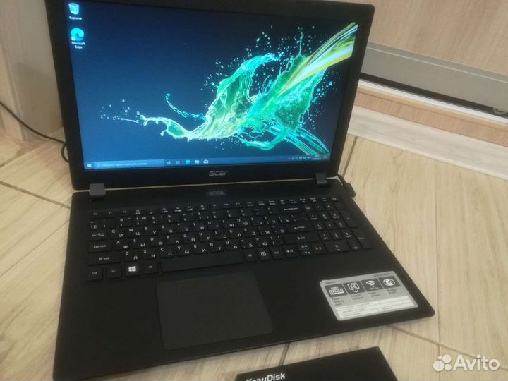 Быстрый Acer AMD A6-9220/Radeon R4/SSD128/ddr6g