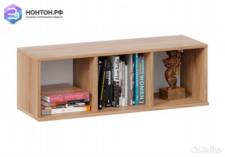 Шкаф навесной Глосс темно-серый