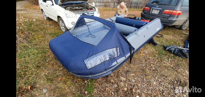 Надувная лодка пвх катамаран virta allegro 3,90