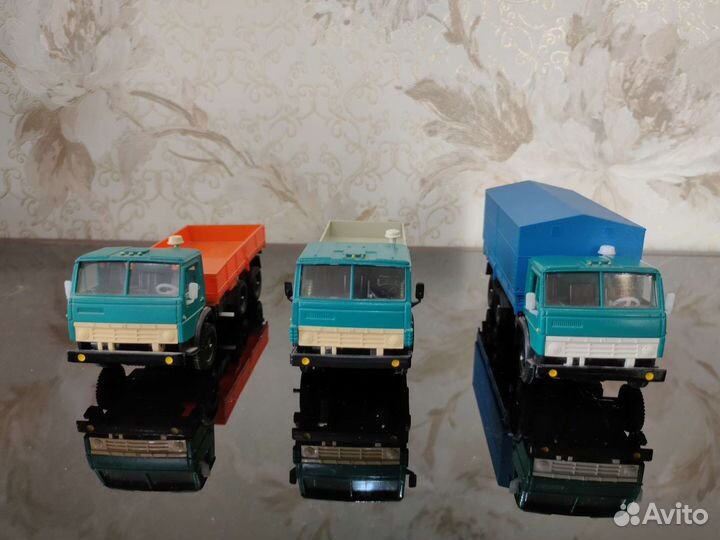 Модель СССР 1:43 камаз 5320, 5320(тент), 53212