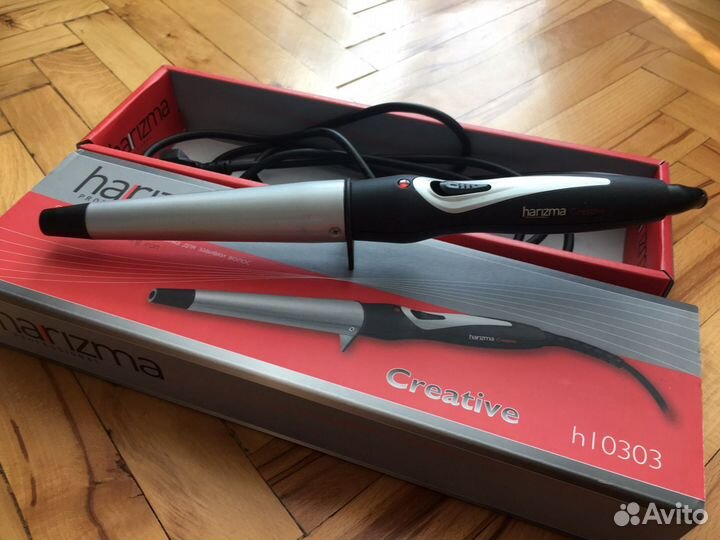 Профессиональная конусная плойка harizma