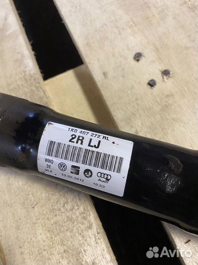 Skoda superb 2 привод правый