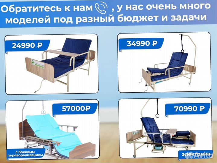 Медицинская кровать