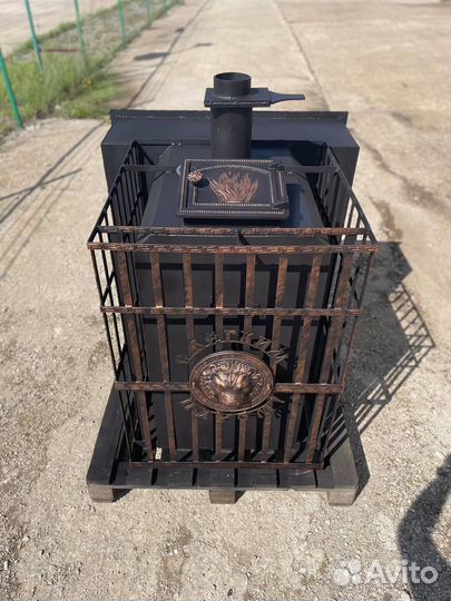 Печь для бани новая