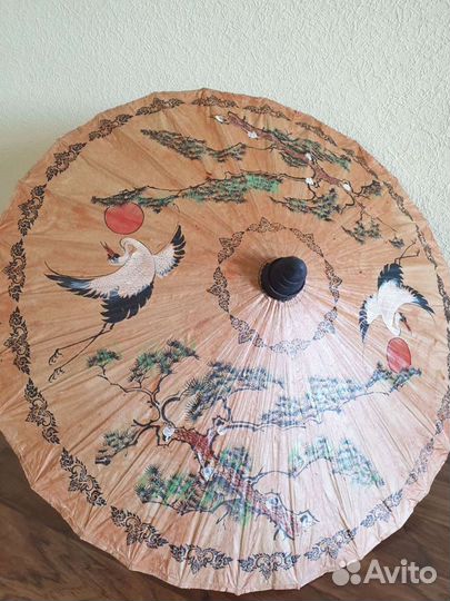 Бумажный зонт новый