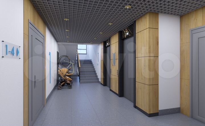 1-к. квартира, 41,9 м², 9/9 эт.