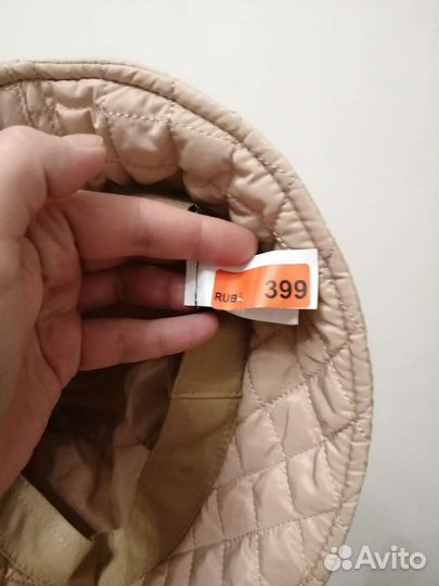 Шляпа стеганая