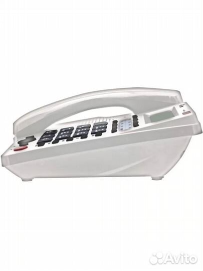 Телефон проводной ritmix RT-550 white