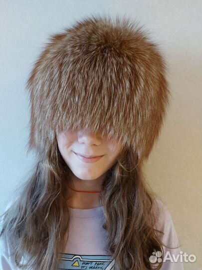 Шапка зимняя меховая женская