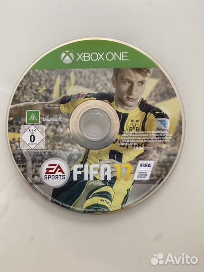 Диск fifa 17 на xbox one