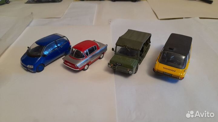 Модель Москвич без блистеров