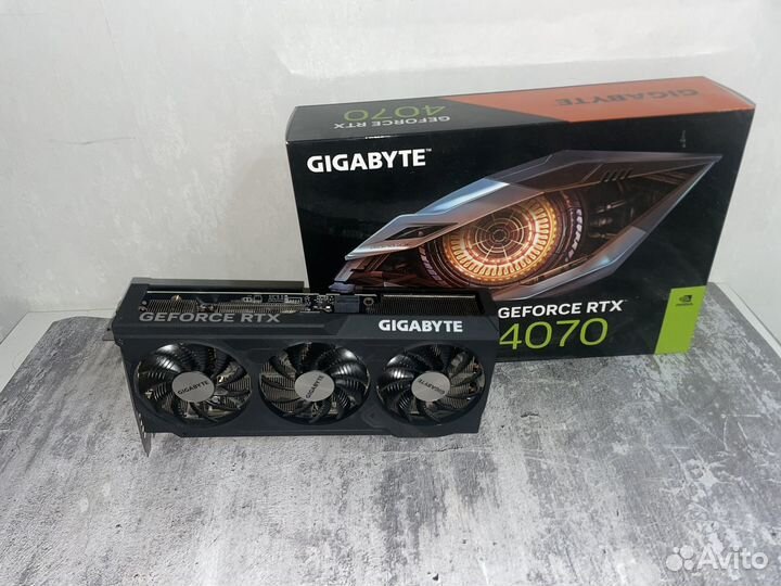 Видеокарта rtx 4070 gigabyte windforce oc 12gb