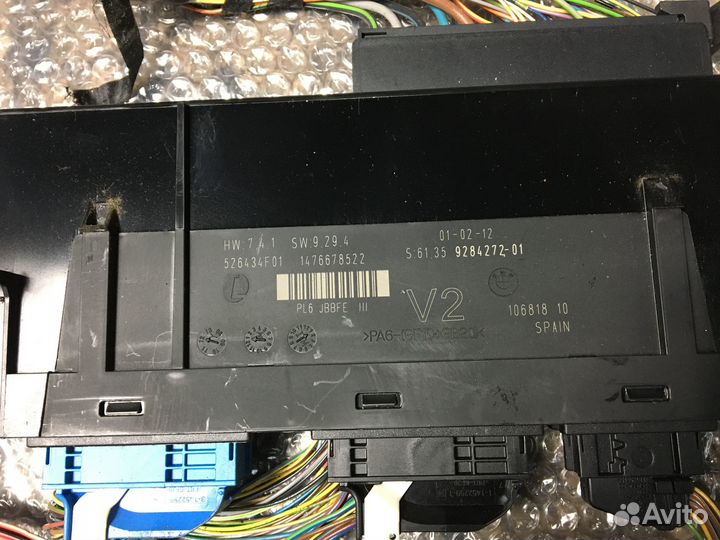 Блок комфорта JBE3 BMW 5 Серии F10 F11