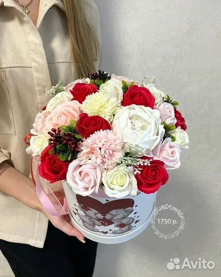 Цветы из вспененного мыла