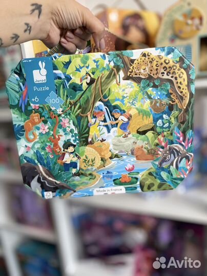 Пазлы Janod (Франция )