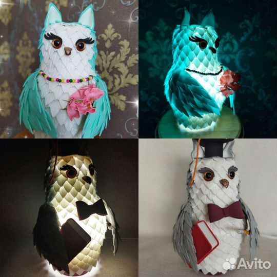 Ростовые цветы, Сова светильник