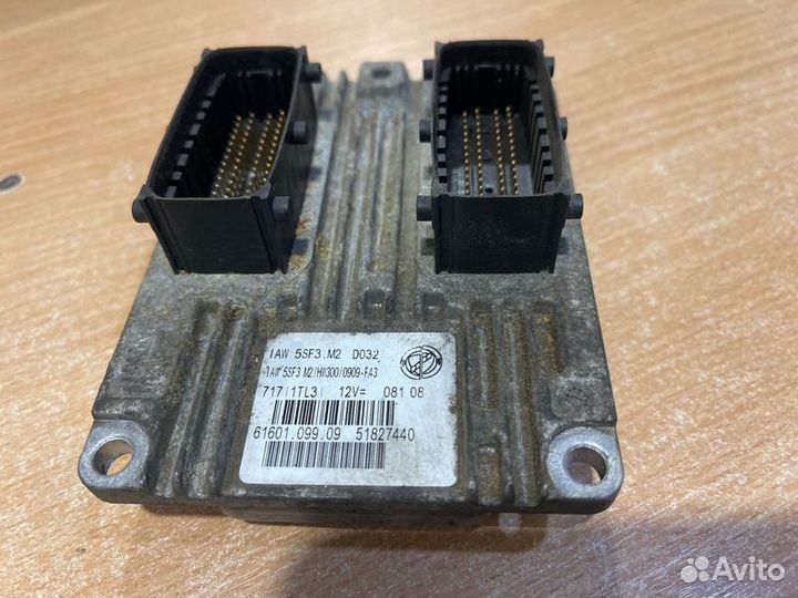 Блок управления двигателем Punto Albea 1.4