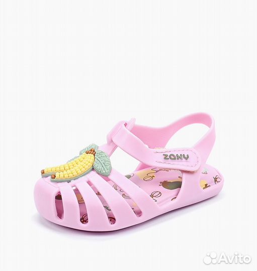 Резиновые сандали zaxy 22