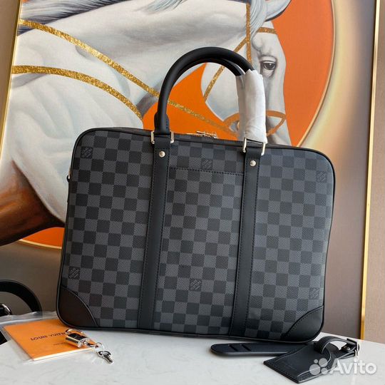 Мужская сумка / Louis Vuitton Портфель Voyage