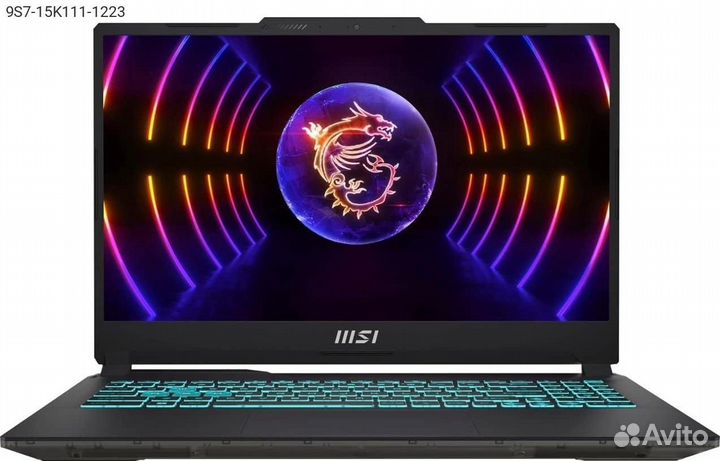 9S7-15K111-1223, Ноутбук MSI Cyborg 15 A13VF-1223X