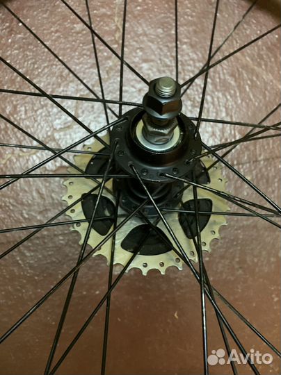Заднее колесо на 26 для велосипеда с кассетой