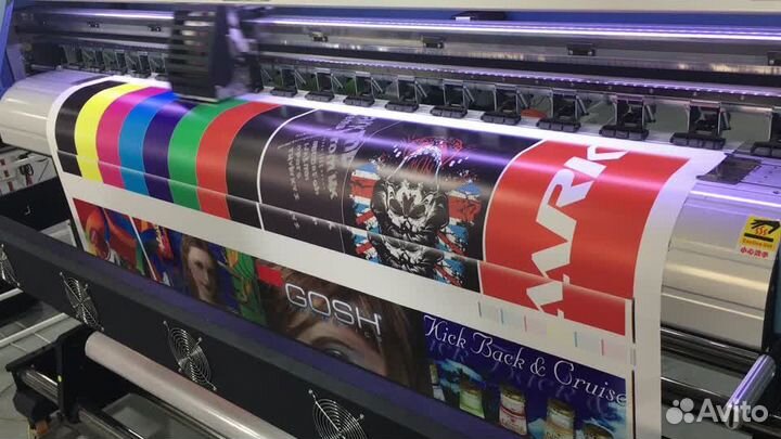 Печать на холсте, баннере, фолии, бумаге, сетке