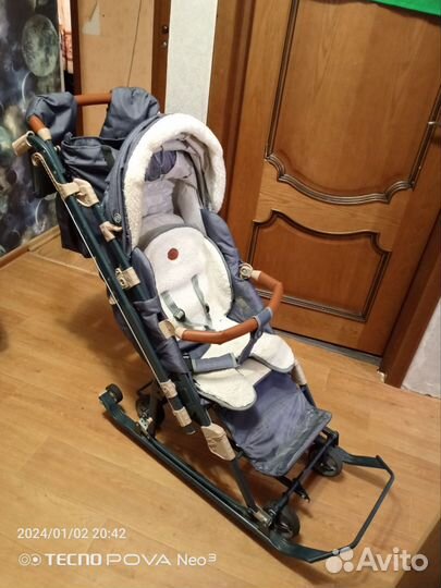 Санки коляска