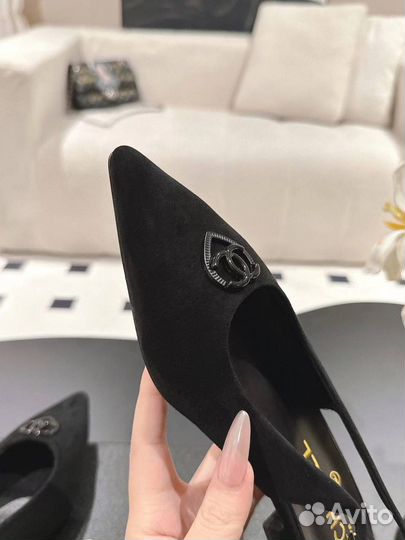 Chanel туфли-лодочки Slingback