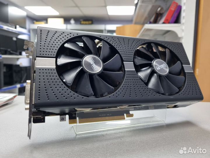 Видеокарта Sapphire RX580 nitro gamming 4Gb
